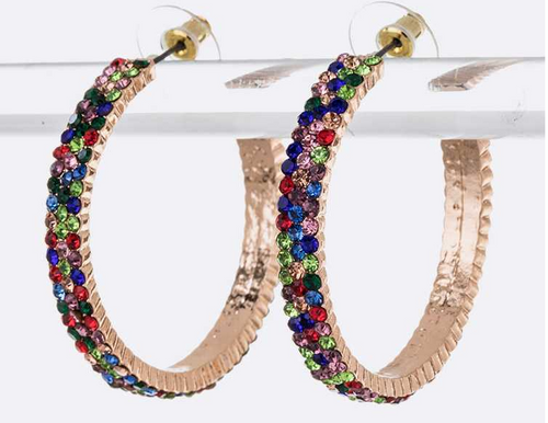 Iconic Hoop Earrings (2 colors available)